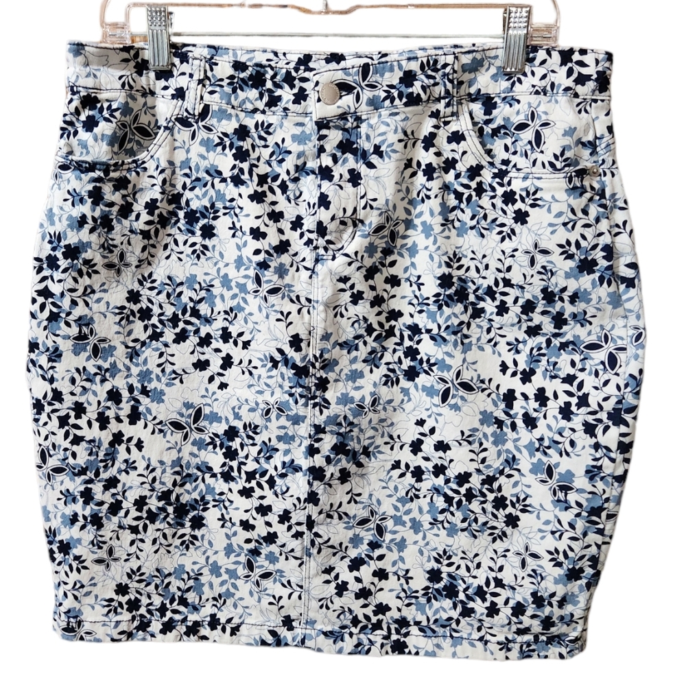 Westport Floral pencil skirt size 14